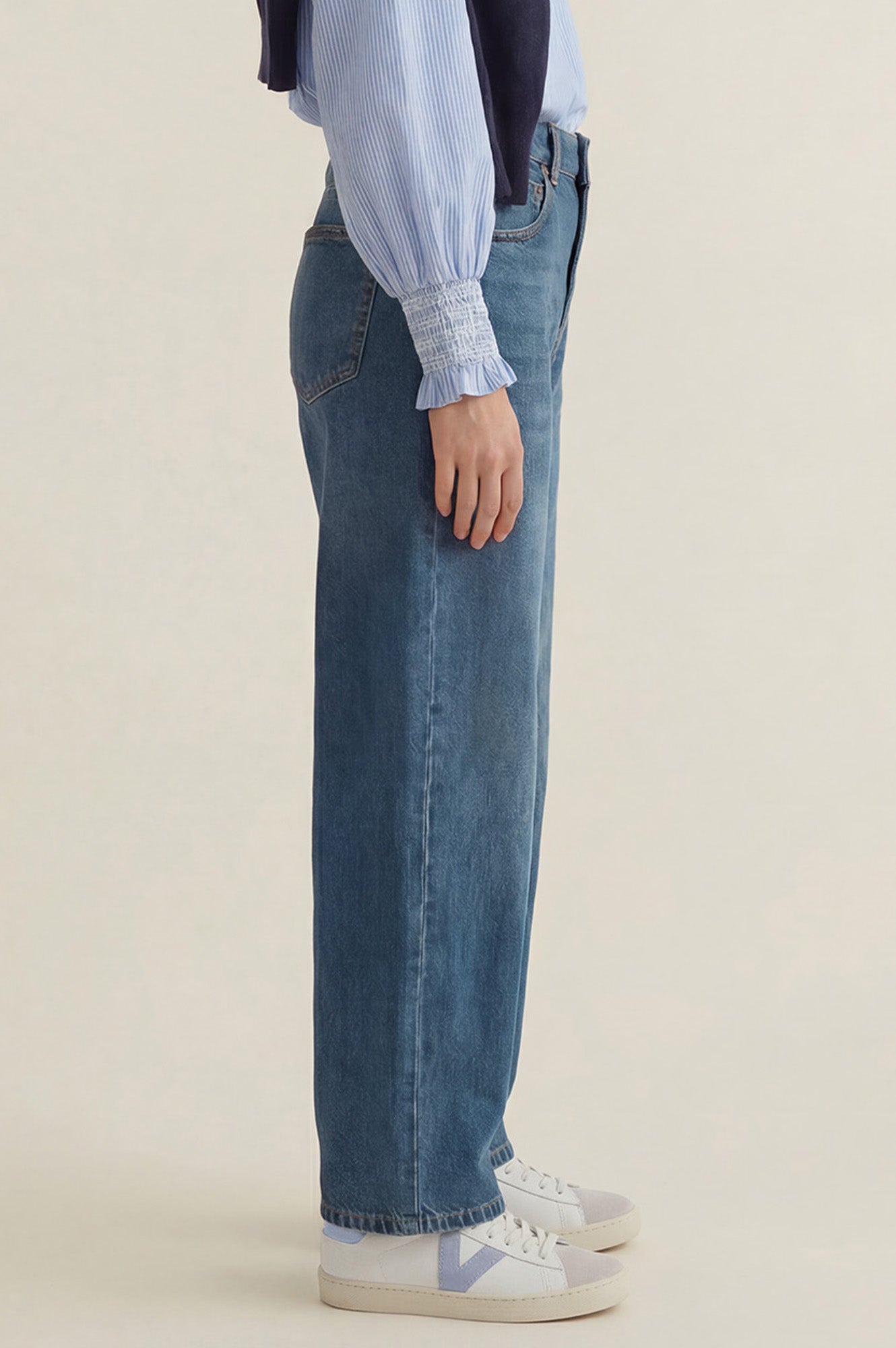 Denim Horseshoe Jean | Denim Wash - Image 3